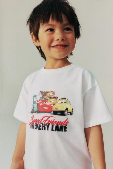 Zara CARS LIGHTNING MCQUEEN AND FRIENDS © DISNEY T-SHIRT - White