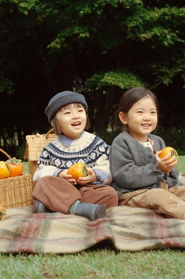 Zara 造型 - 紅色 / 珊瑚色