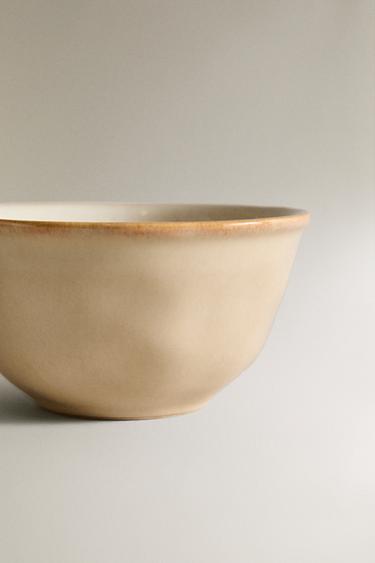 BOL GRÈS BORD IRRÉGULIER - Crème de Zara - Image 3