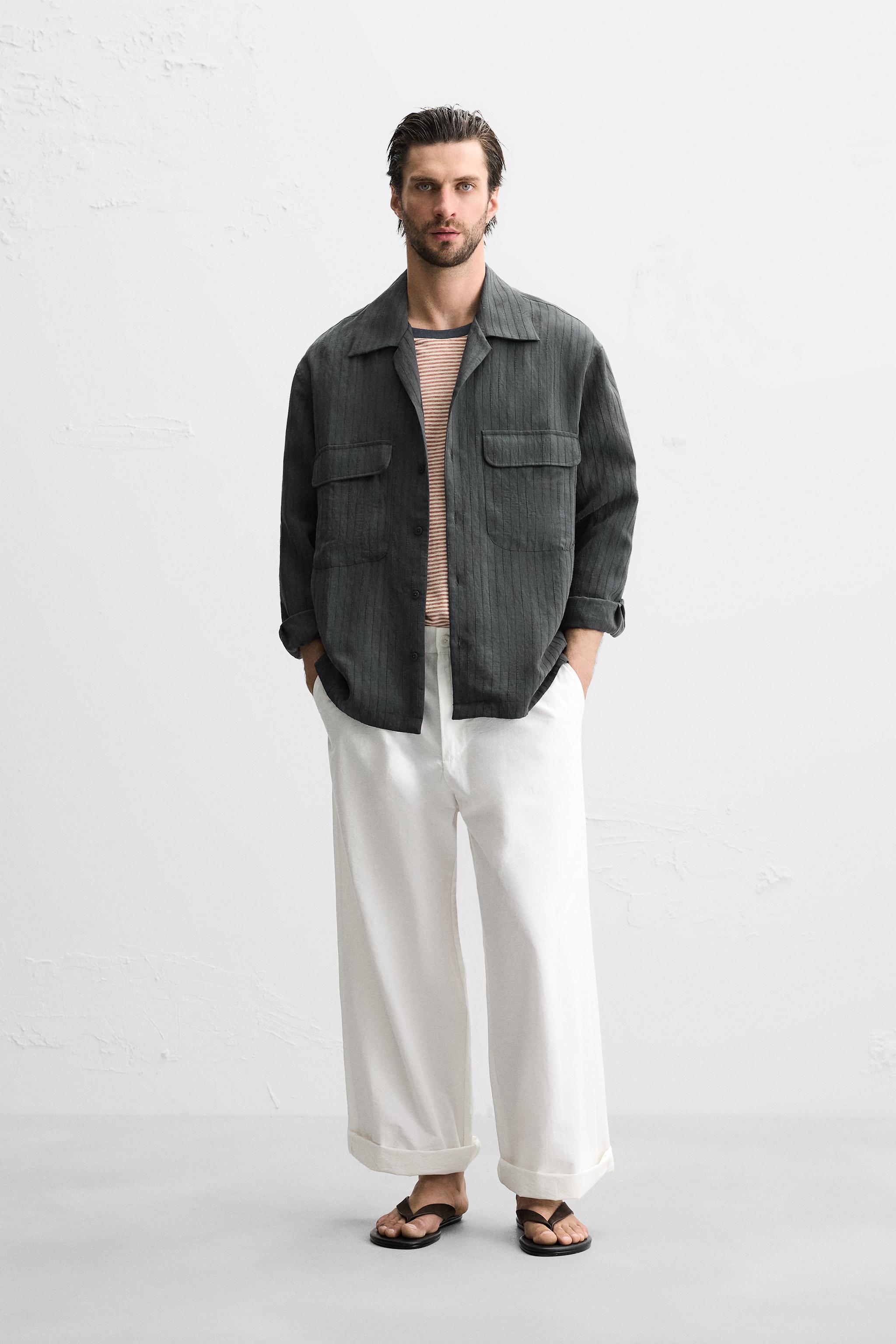 CHEMISE FLUIDE À RAYURES