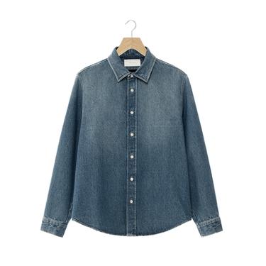 JEANSHEMD RELAXED FIT - Mittelblau von Zara