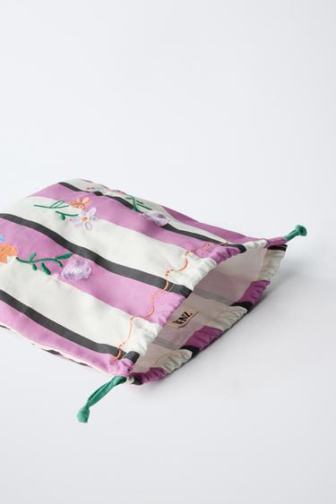 LOT SACS FLEURS - Bleu de Zara - Image 2