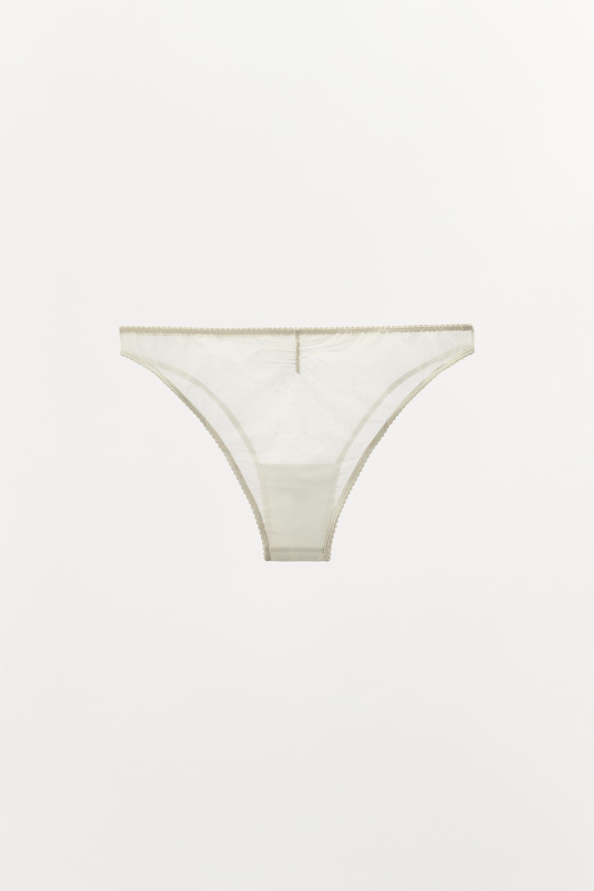 POLKA DOT MESH UNDERWEAR