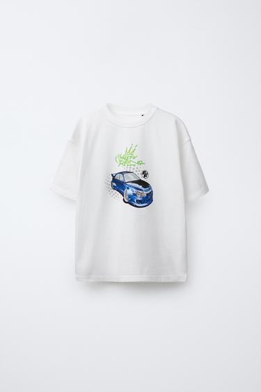 CAMISETA FAST & FURIOUS © - Blanco de Zara
