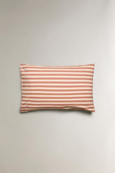 CHILDREN'S STRIPED PILLOWCASE - Pink by Zara - Image 2