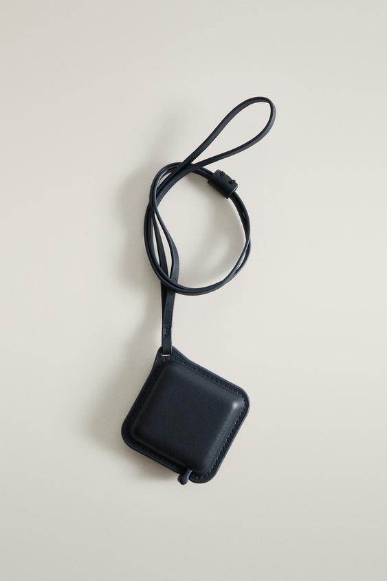 BLUE LEATHER MEASURING TAPE - Blue by Zara - Image 0
