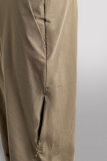TECHNICAL GRAVEL TROUSERS - Brown by Zara - Image 10