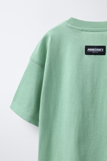 T-SHIRT IMPRIMÉ MINECRAFT © MOJANG AB. ™ - Verts de Zara - Image 3