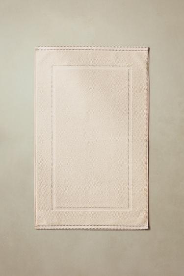 RICE STITCH BATH MAT - Sand by Zara - Image 5