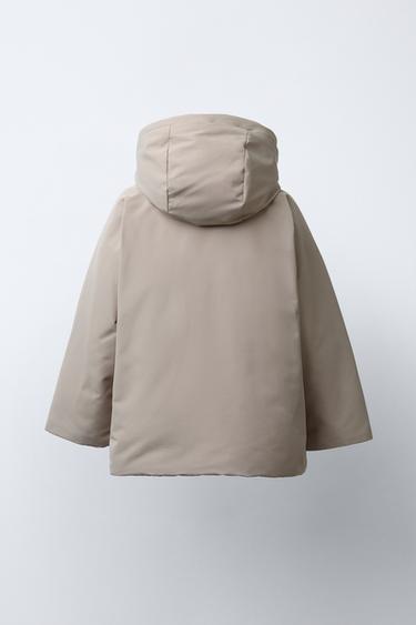 LIGHTWEIGHT WATER-REPELLENT PARKA - Stone by Zara - Image 3