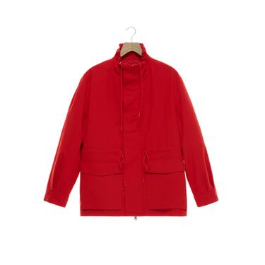 WATER REPELLENT DETACHABLE PARKA - Red by Zara