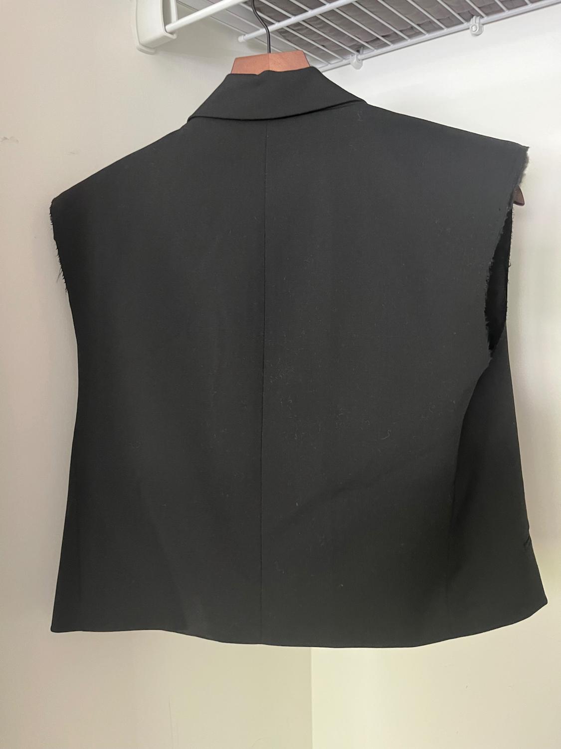 WOOL BLEND CROPPED VEST - Image 3