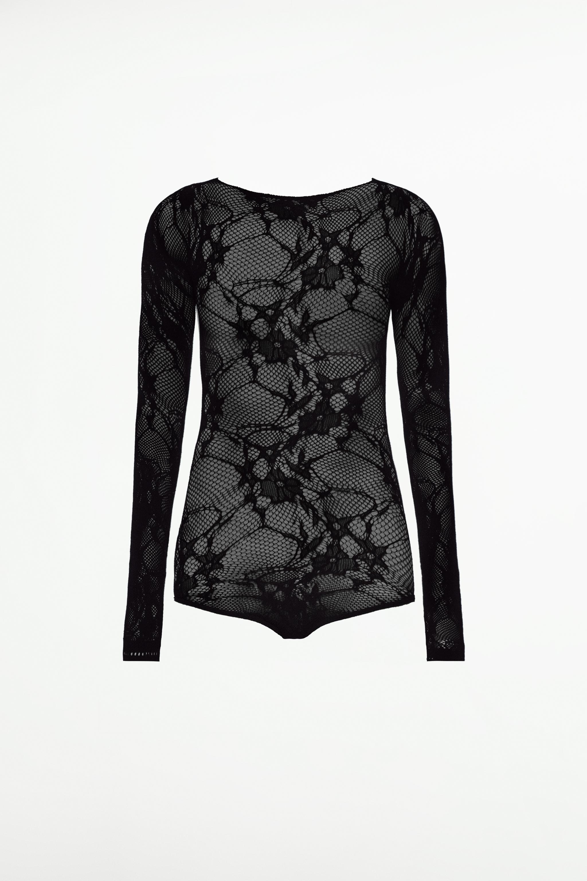 Manhattan Lace Black Bodysuit – MELISSA JEAN
