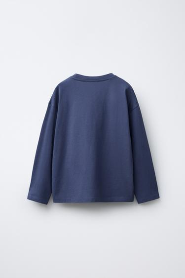 LOT DE TROIS T-SHIRTS UNIS - Bleu de Zara - Image 2