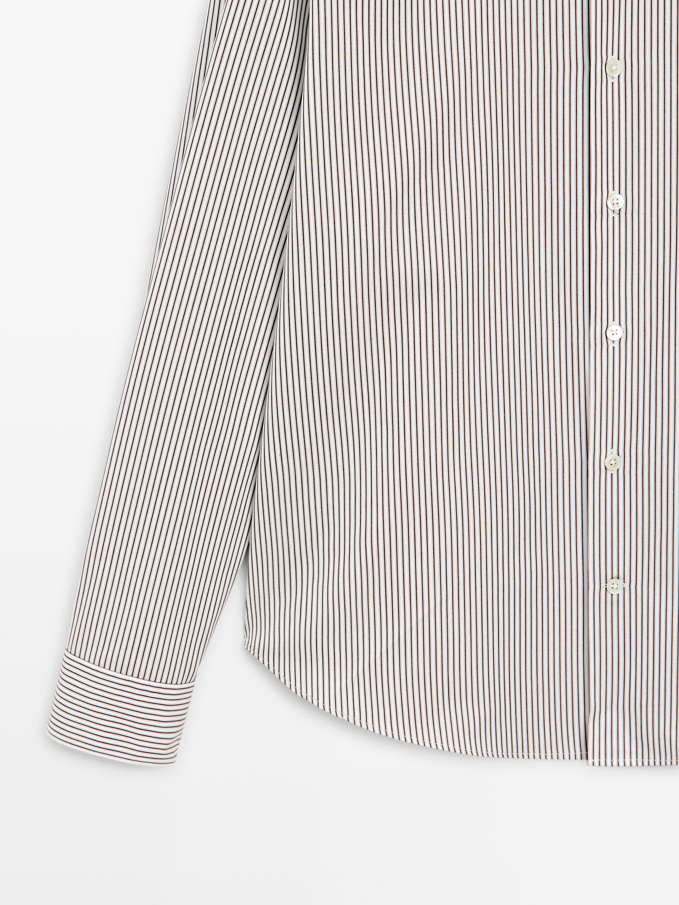 Cotton poplin shirt
