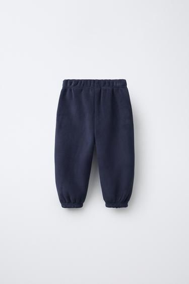 FLEECE JOGGERS - Navy blue by Zara - Image 1