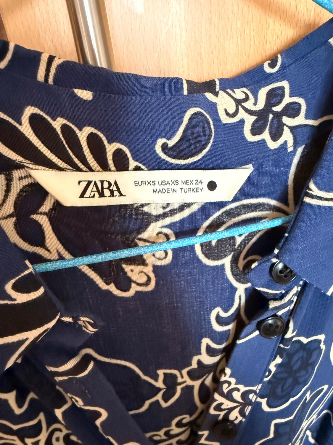 PRINTED SHIRT DRESS - Image 5