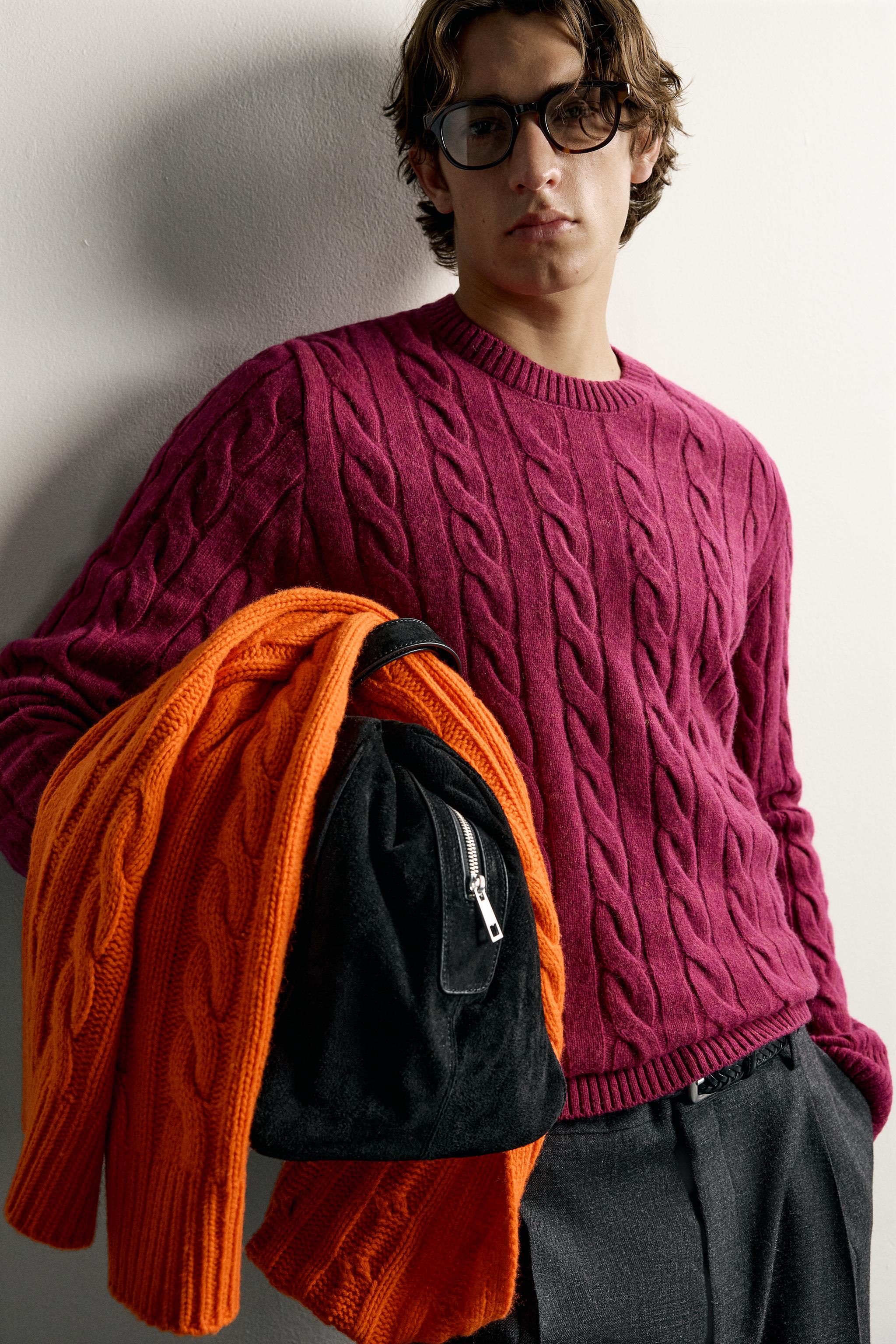 PULL REGULAR FIT À TRESSES