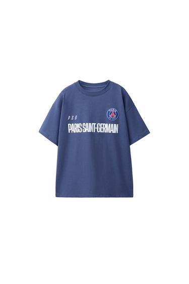 CAMISETA ESTAMPADO PSG ® - Azul de Zara