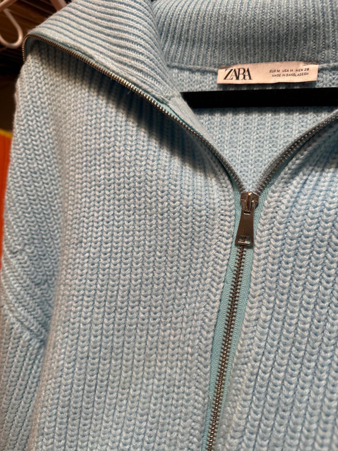 BALLOON SLEEVE KNIT CARDIGAN - Image 3