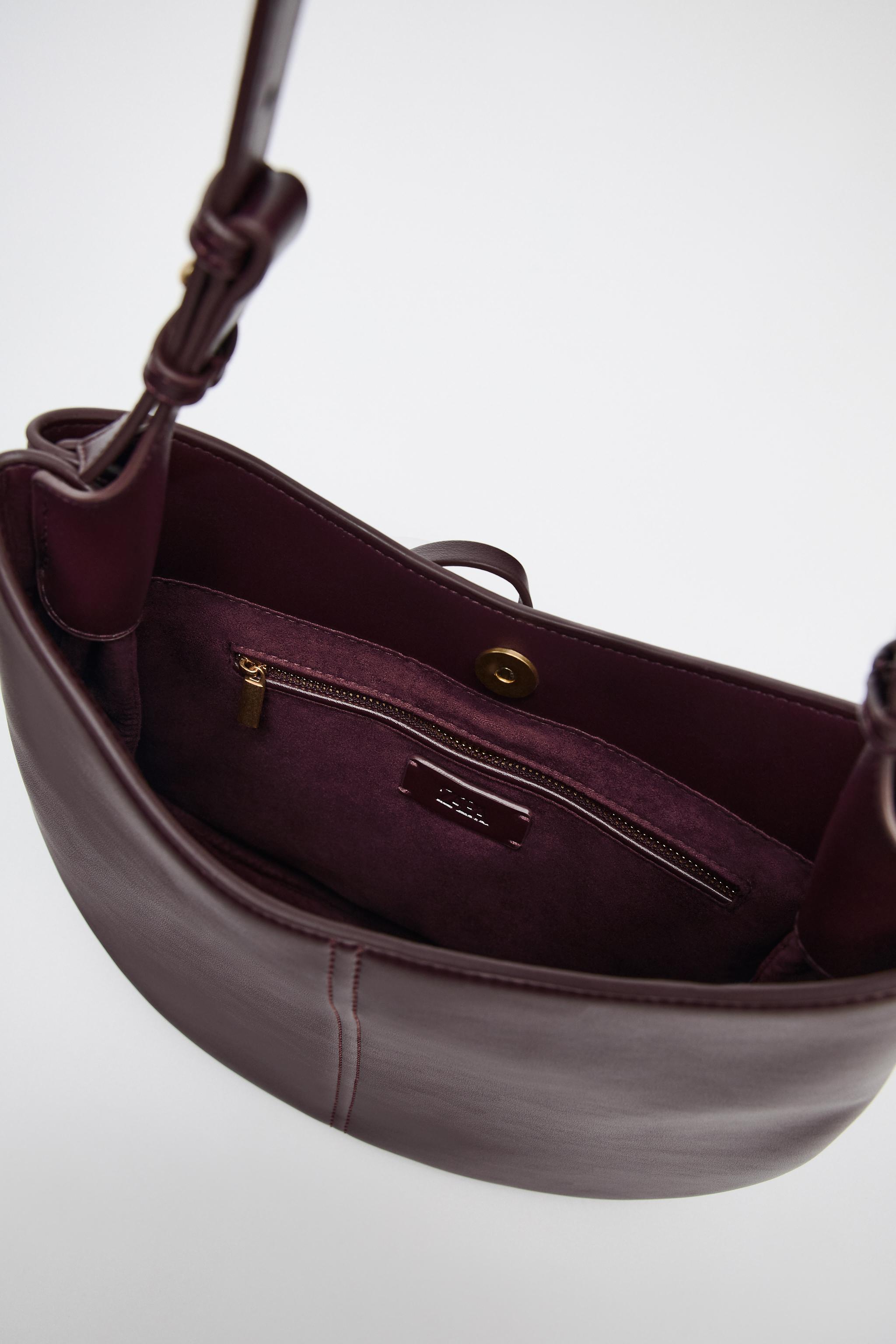 【ZARA】ハンガーディテール バケットバッグ 6023/510/624 ZARA】ハンガーディテール バケットバッグ 6023/510/624 (ZARA