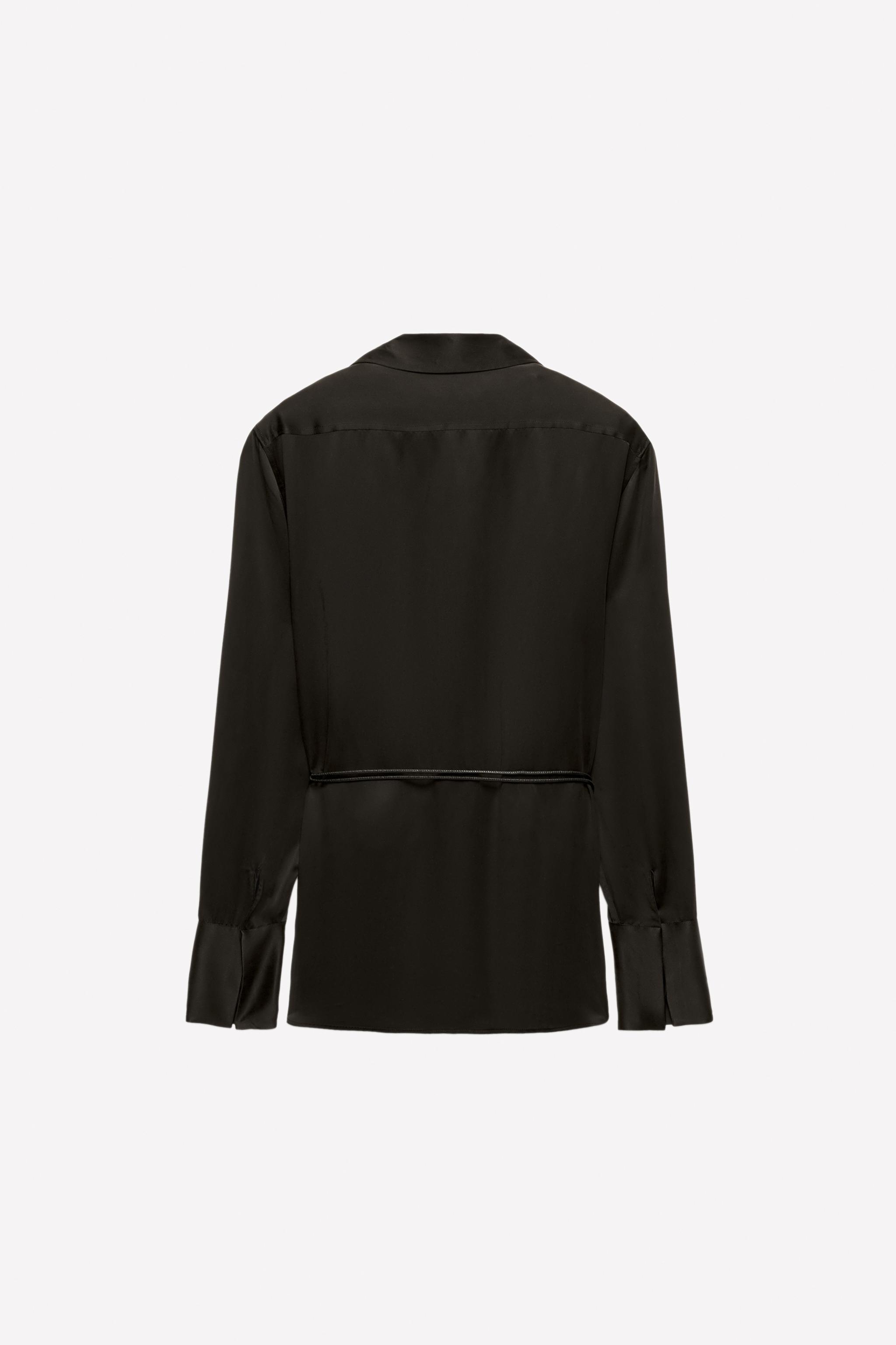 VISCOSE - SILK SHIRT LUDOVIC DE SAINT SERNIN x ZARA