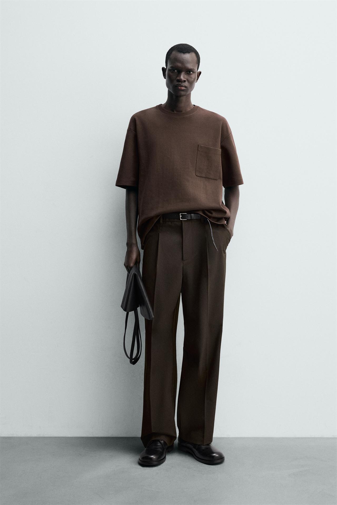ZARA TECHNICAL POCKET SWEATSHIRT