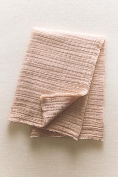 CHILDREN'S MUSLIN BLANKET - Pink by Zara - Image 5