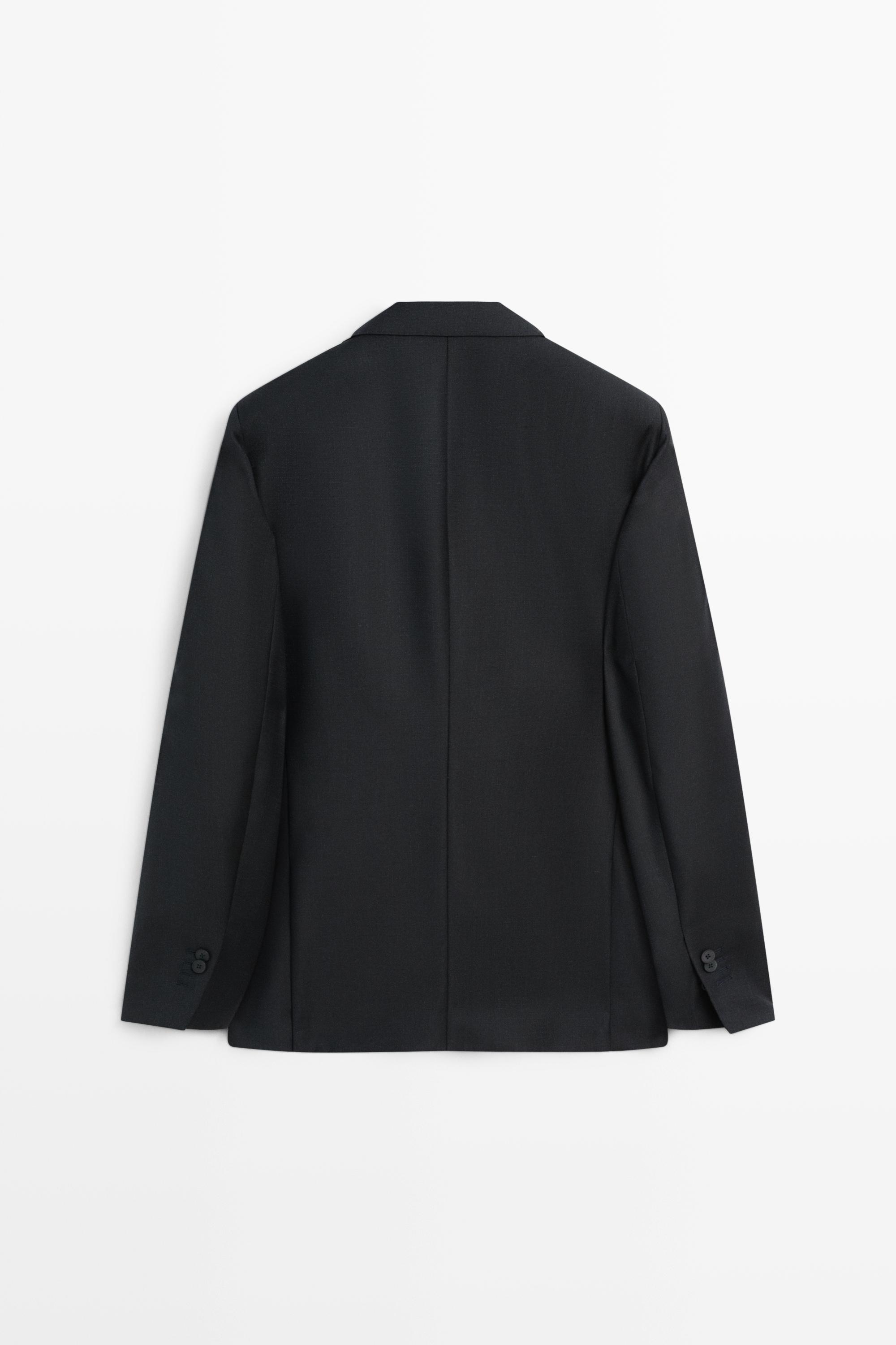 100% Wool Suit Blazer