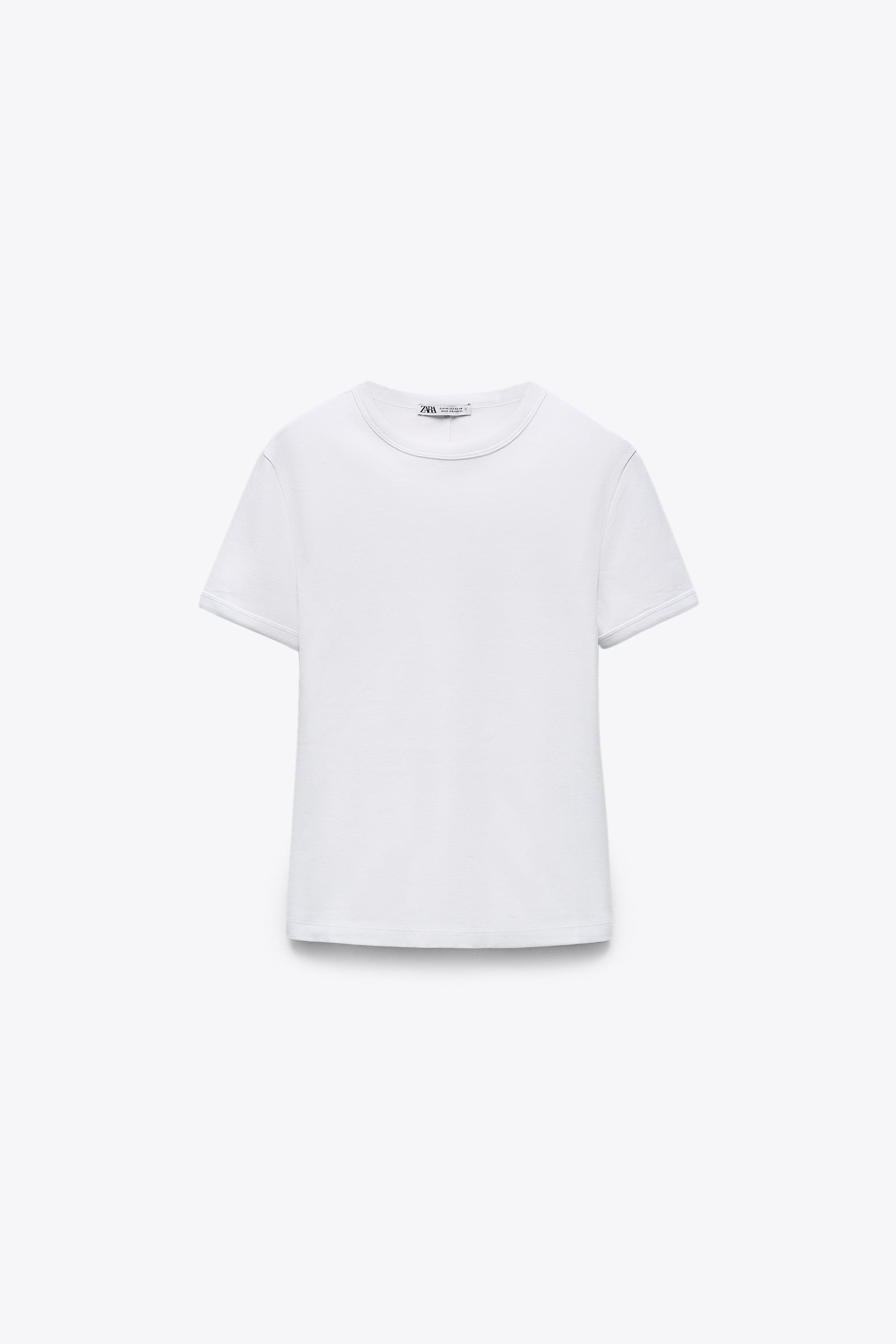 zara femme tee shirt