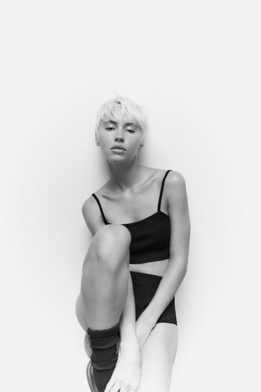ТРУСЫ ИЗ 100% ШЕРСТИ — ЧЕРНЫЙ от Zara — изображение 0