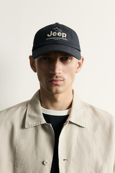 BASEBALLCAP MIT JEEP®-STICKEREI - Marineblau von Zara - Bild 0