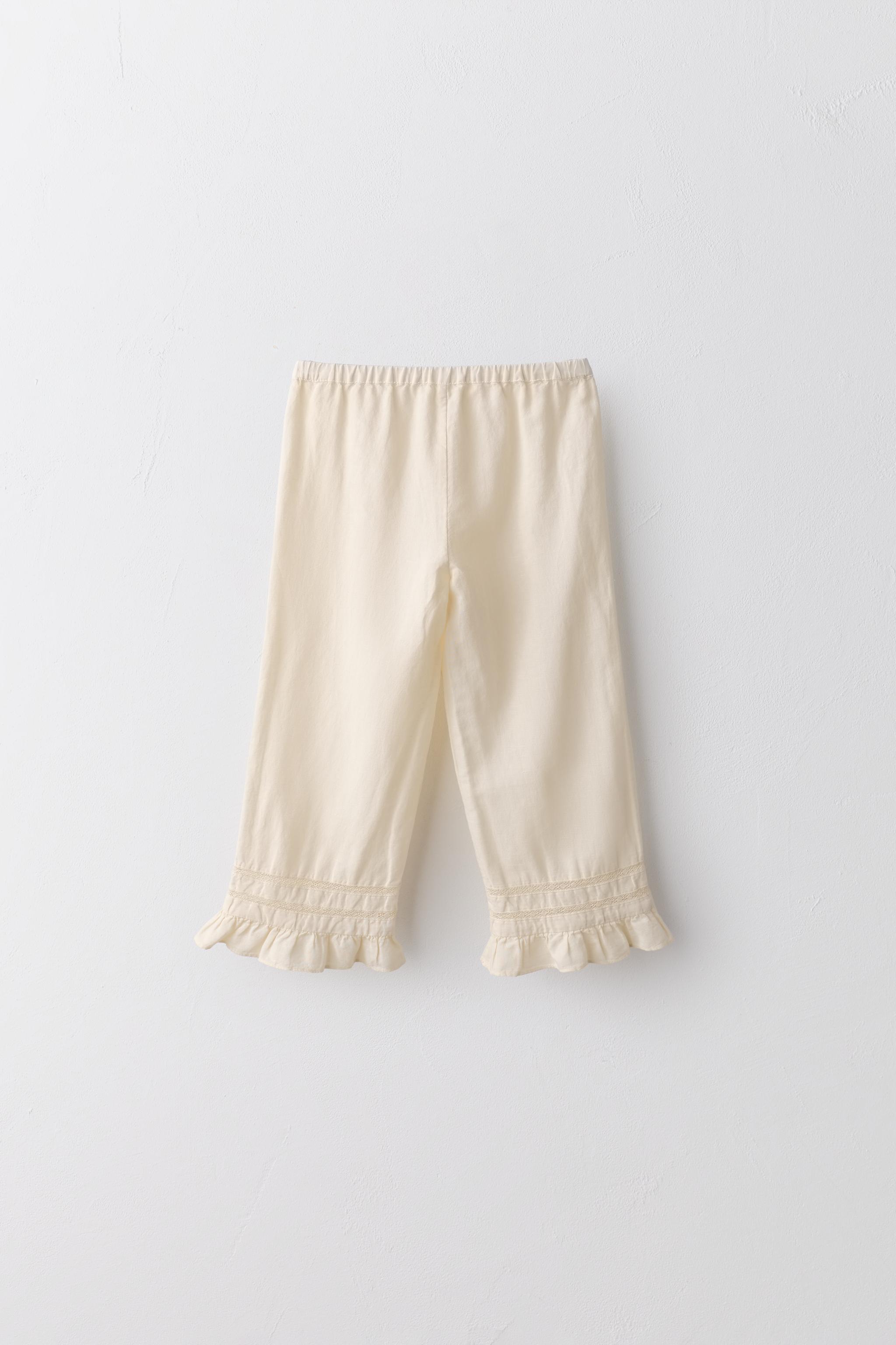 2-5 YEARS/ LIMITED EDITION LINEN COTTON CULOTTES