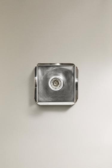 PORTE-BOUGIE ACIER INOXYDABLE - Argent de Zara - Image 2