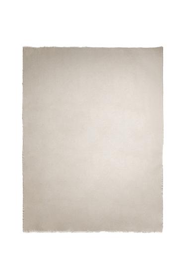 MANTA LIGERA FLECOS - Crudo de Zara