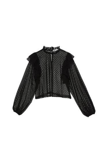 PLUMETIS FRILLY TOP