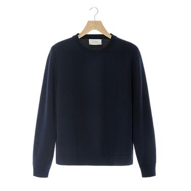 100% 울 라이트웨이트 스웨터 - Zara 다크 블루