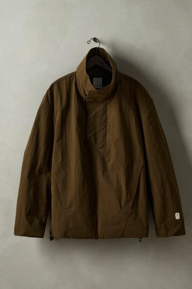 Zara WINDBREAKER PARKA X SR_A - Brown