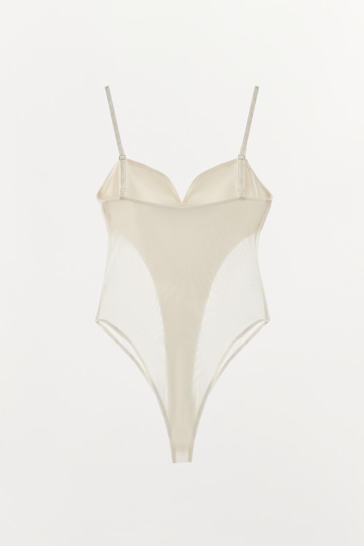 BODY CON TIRANTES COMBINADO 8