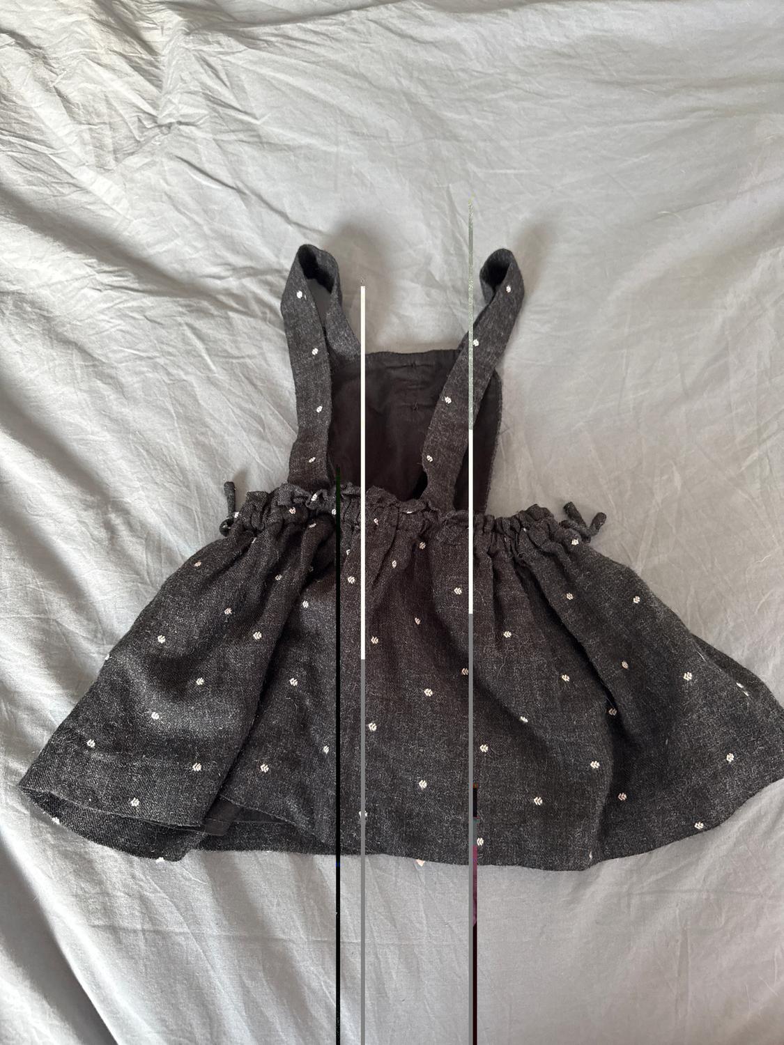 EMBROIDERED SKIRT WITH STRAPS - Image 2