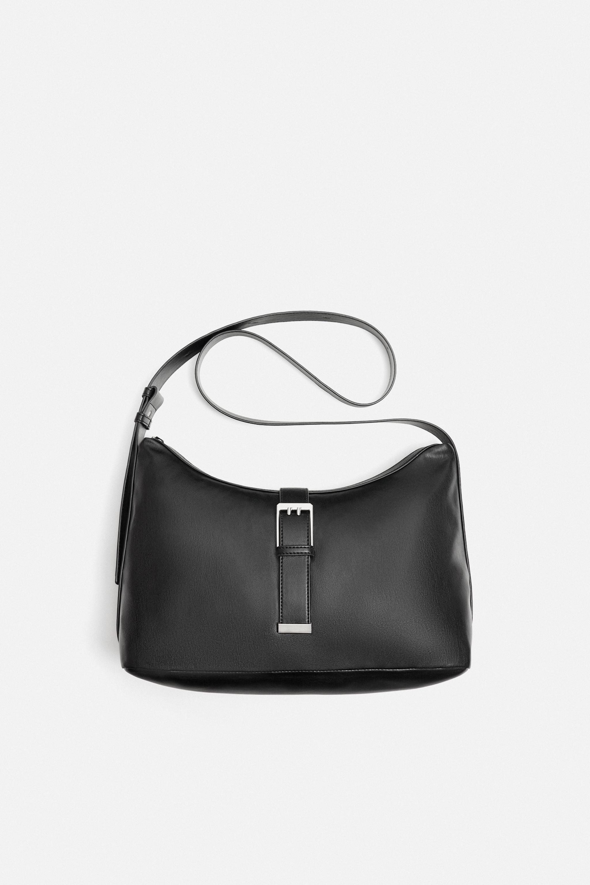 【ZARA】テクスチャードブリーフケース ブラック | 3114/520/800 レザーブリーフケース - ブラック | ZARA Japan / 日本