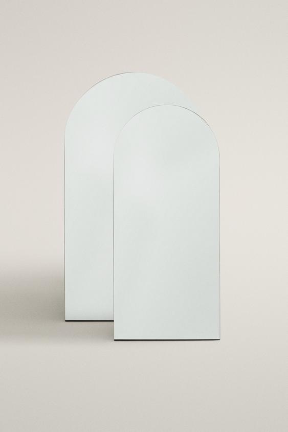 ESPELHO DE PÉ EM ARCO - Preto da Zara - Imagem 0