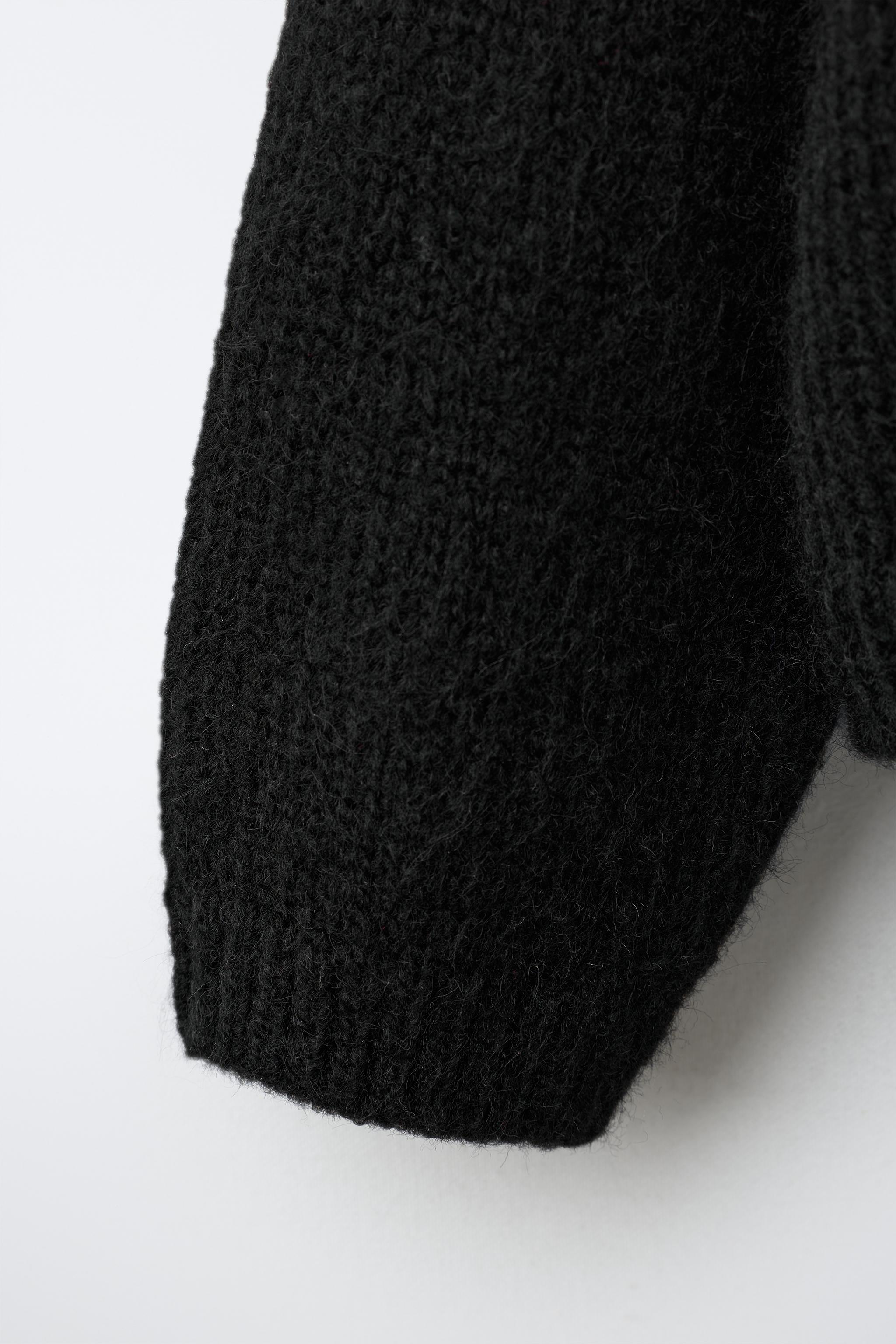 GILET EN MAILLE À COL DÉTACHABLE