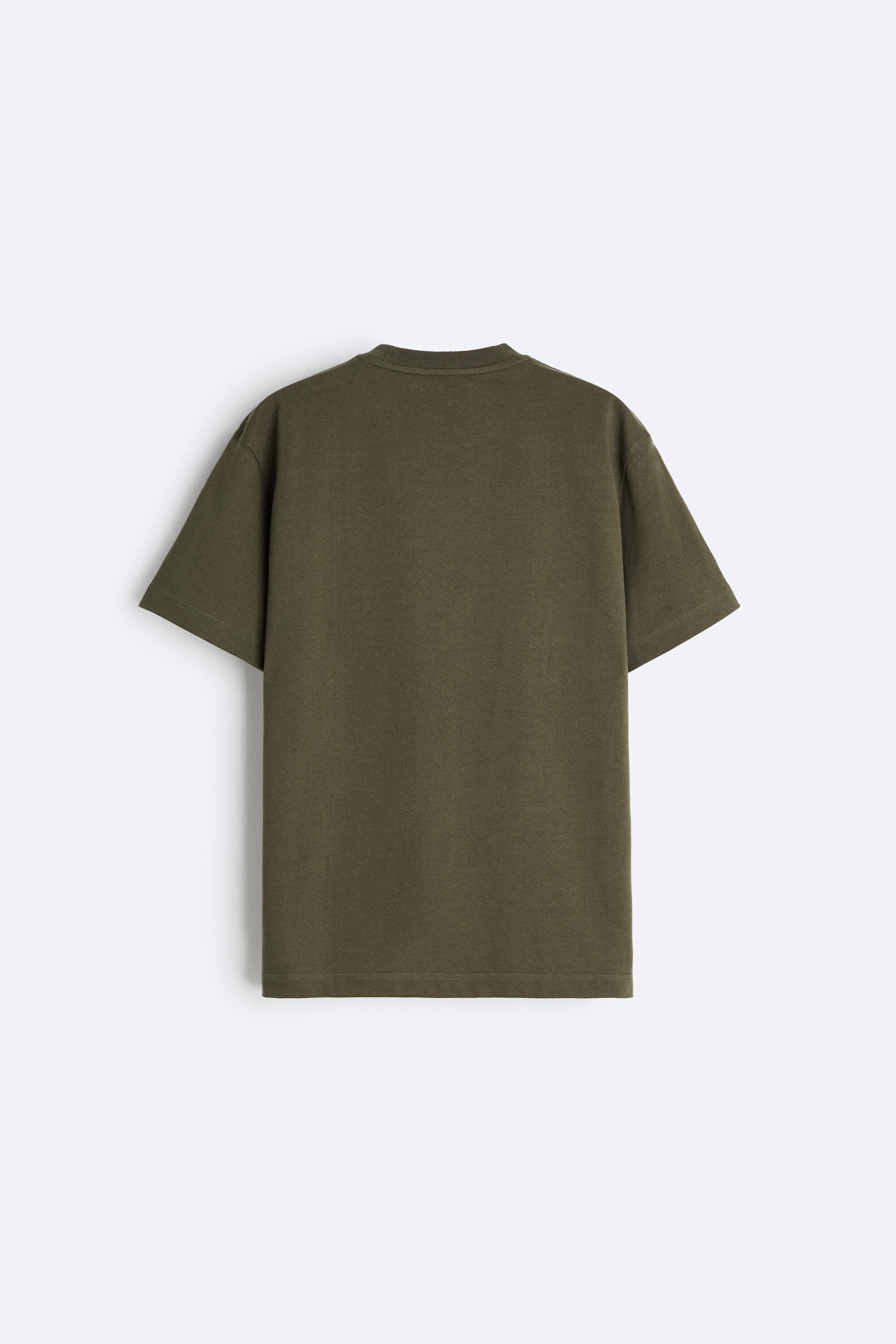 EXTRA HEAVYWEIGHT T-SHIRT - Ecru | ZARA United States