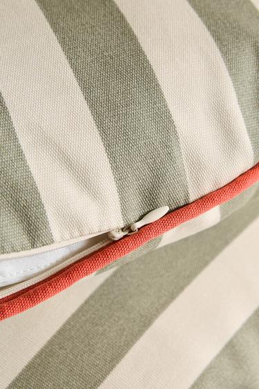 COUSSIN OVALE RAYURES ANIMAUX DE COMPAGNIE - Vert clair de Zara - Image 3