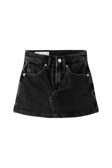 DENIM SKORT