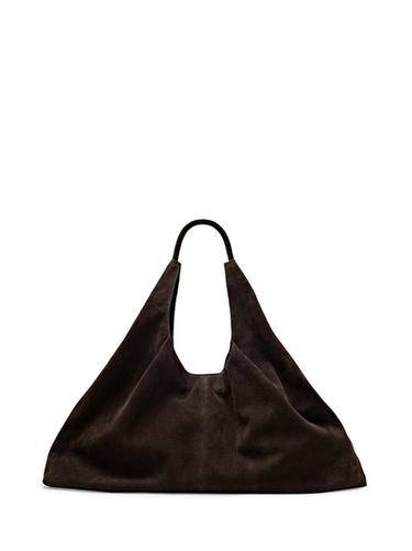 Zara Split leather maxi shopper bag - LIMITED EDITION - Brown