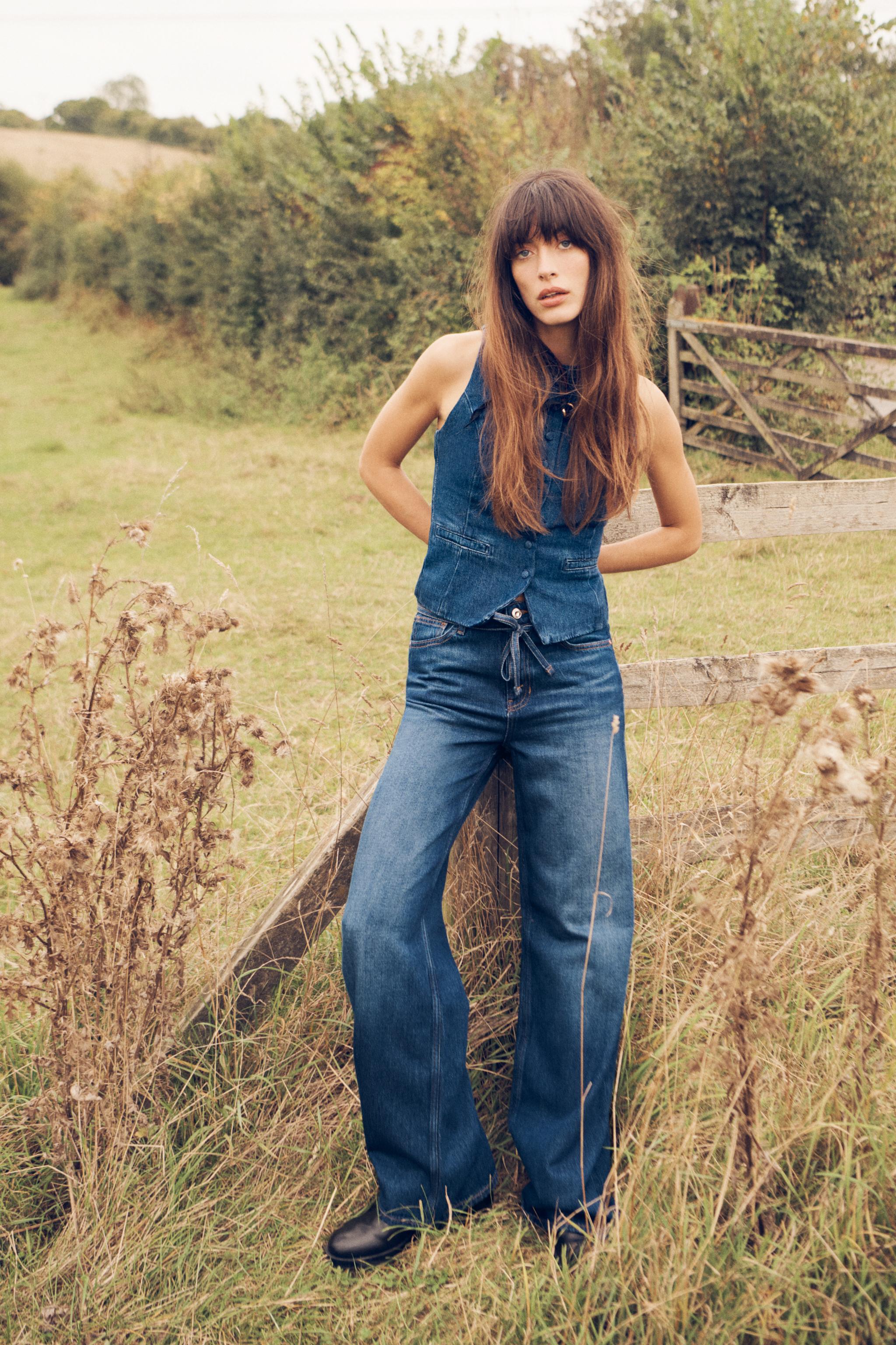 Women s Denim Tops Explore our New Arrivals ZARA Canada