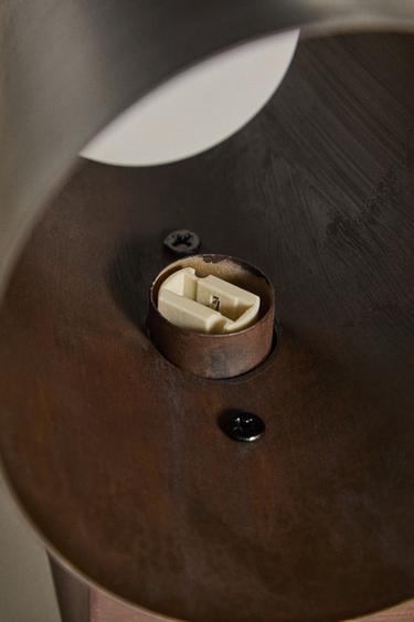 LAMPE | APPLIQUE MURALE MÉTAL RUSTIQUE - Rouille de Zara - Image 3