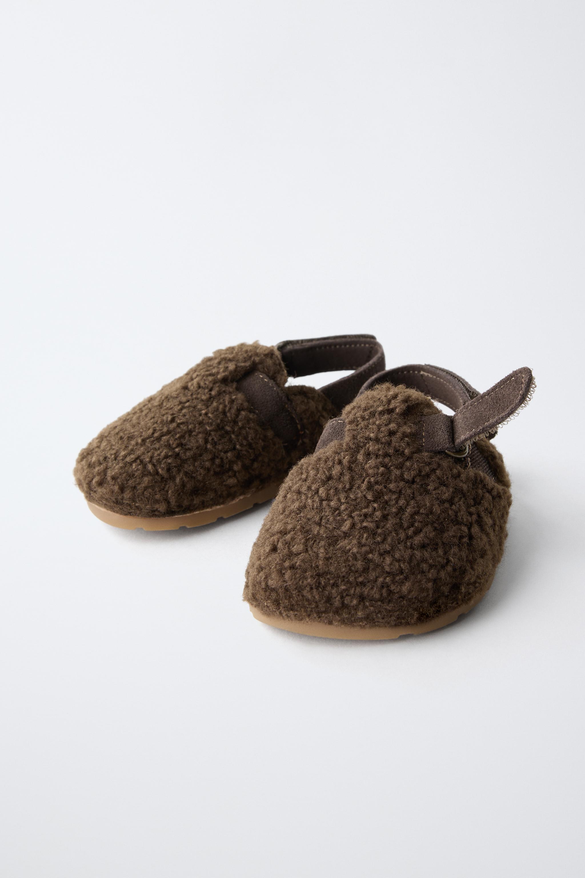 FAUX SHEARLING BAREFOOT CLOGS
